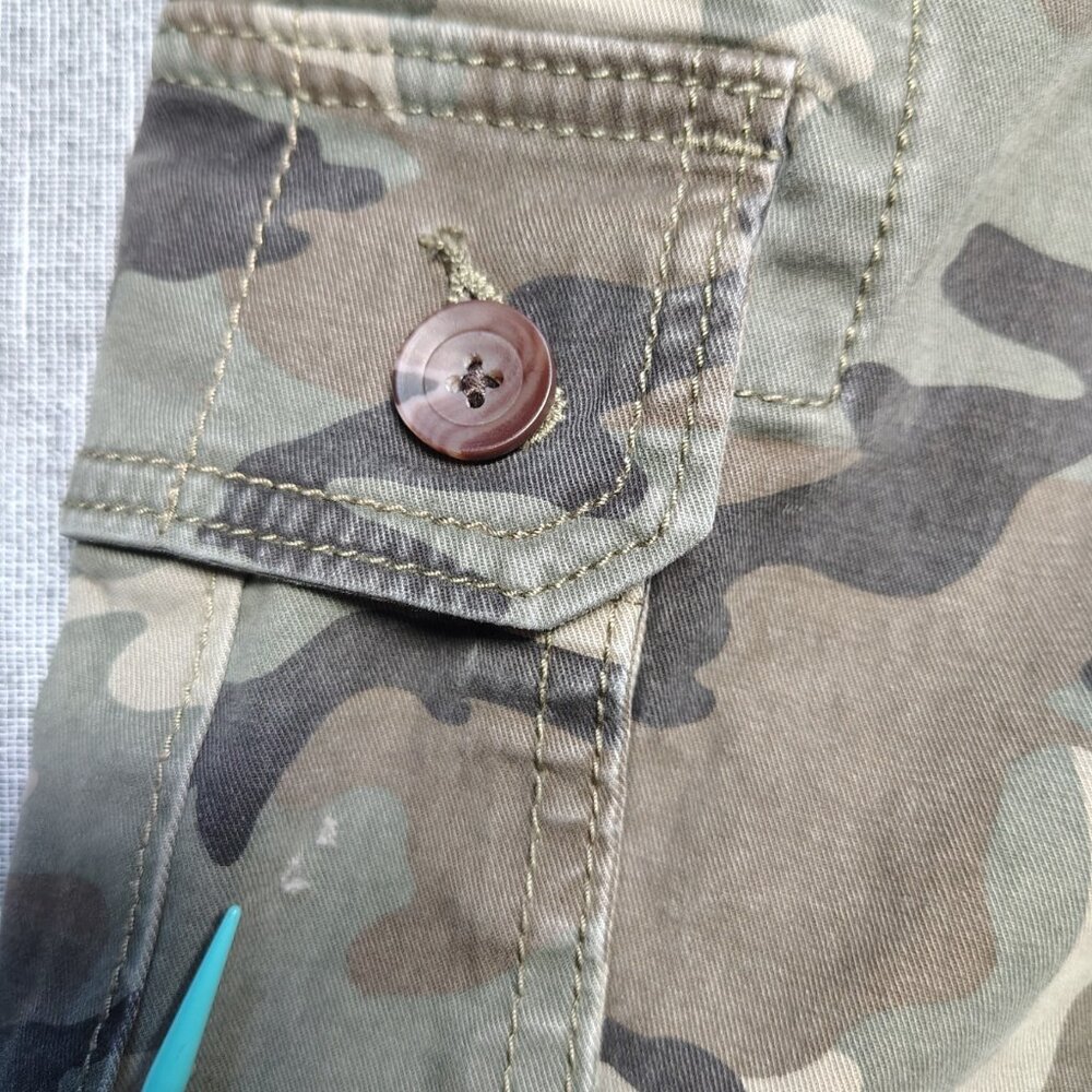 Urban Pipeline Camo Cargo Shorts Mens Size 30 Baggy Streetwear Y2K - Picture 9 of 12